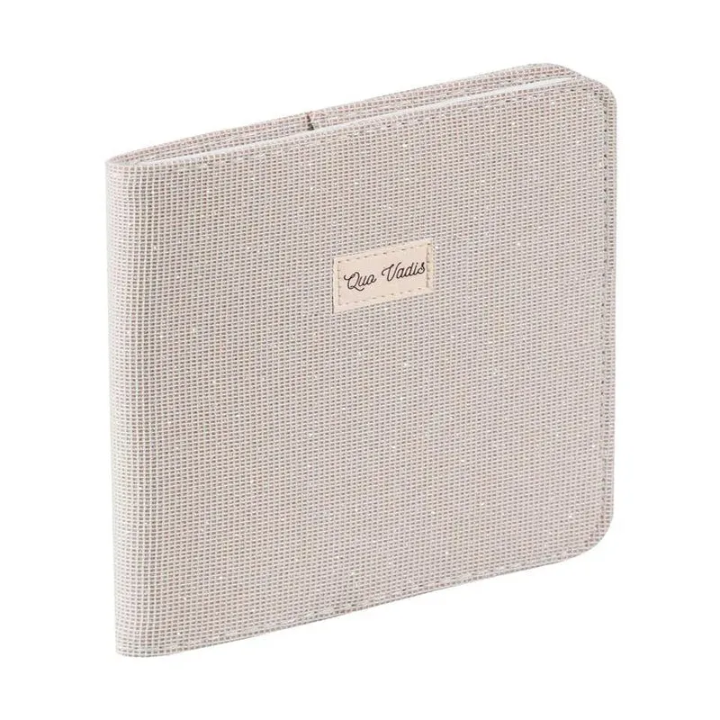 Agenda 2027 QUO VADIS Exécutif Color - 16 x 16 cm - 1 semaine sur 2 pages - Orientation verticale - Ella beige