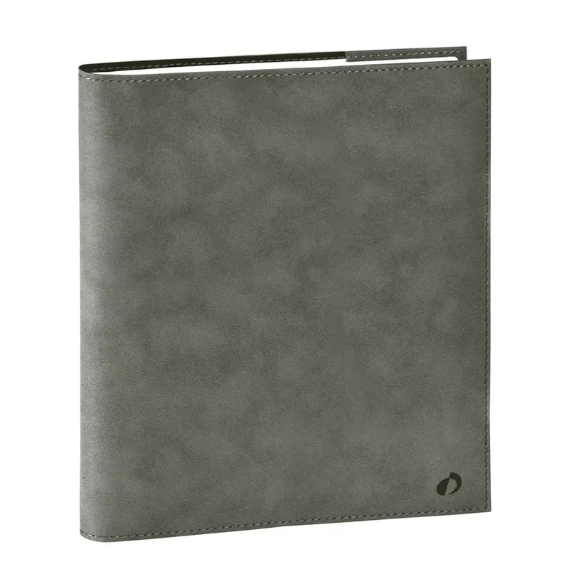 Agenda 2027 QUO VADIS Exécutif Color - 16 x 16 cm - 1 semaine sur 2 pages - Orientation verticale - Andréa gris