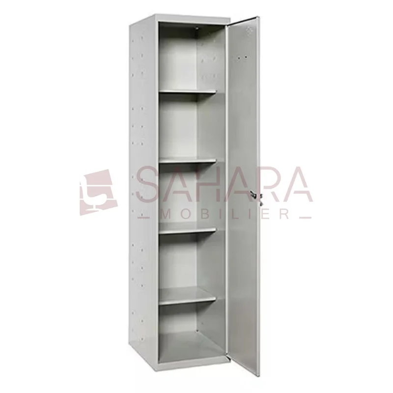 Armoire portes battantes 4 étagères Réf C0062