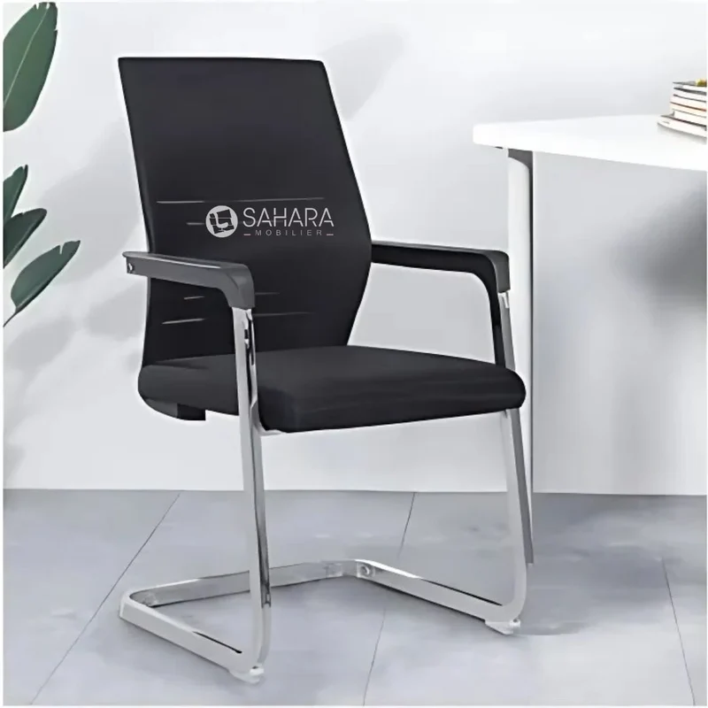 Fauteuil Visiteur 133C Noir Réf. B1687