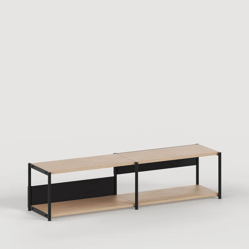 Etagère UNIT - H40 à 50 x L164cm - bois éco-certifié