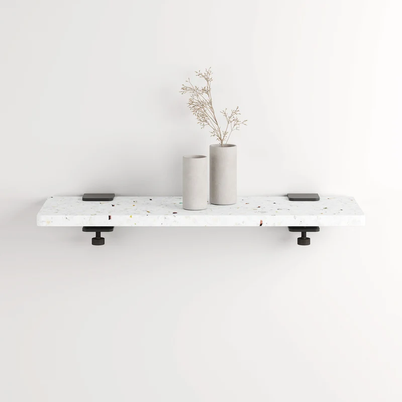 Etagère murale BRACKET - plastique recyclé Venezia - 60 à 150cm