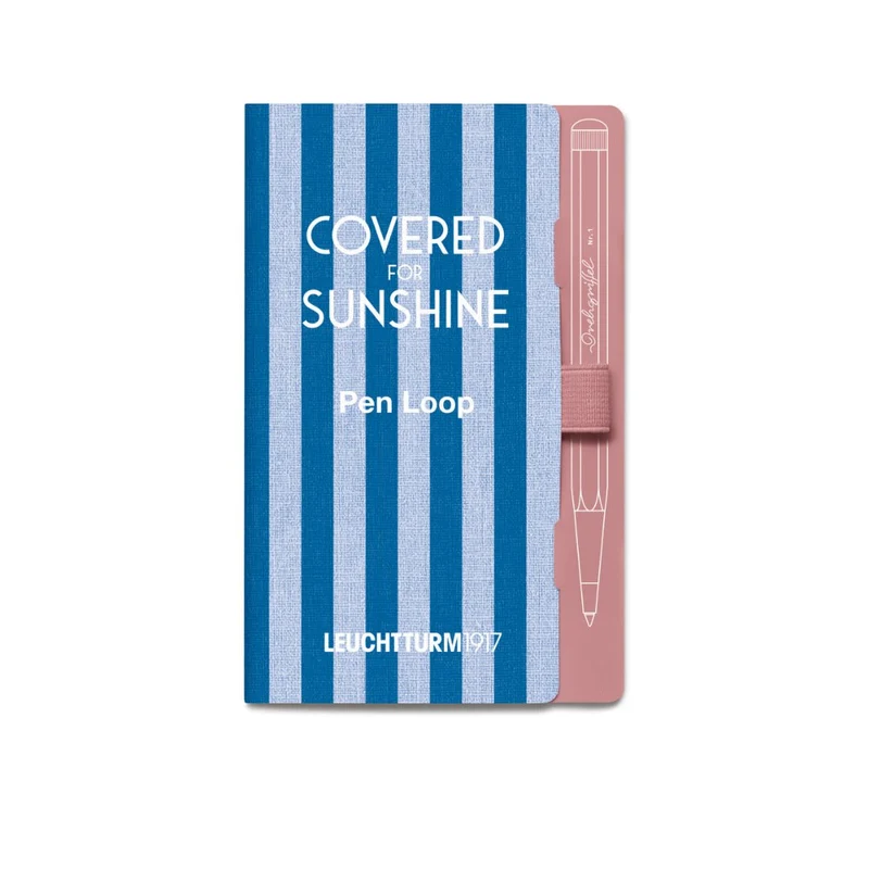 Passant autocollant LEUCHTTURM1917 Pen Loop Covered for Sunshine - Beach Rose