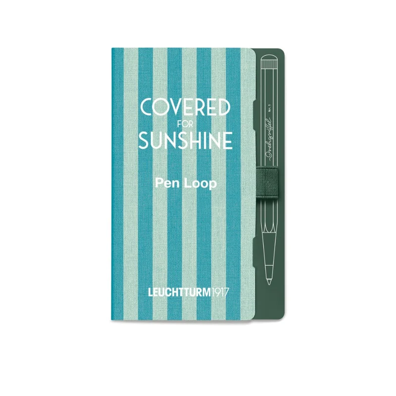 Passant autocollant LEUCHTTURM1917 Pen Loop Covered for Sunshine - Pinetree