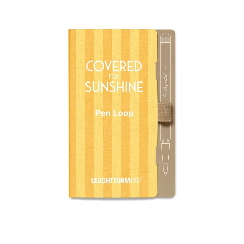 Passant autocollant LEUCHTTURM1917 Pen Loop Covered for Sunshine - Dune