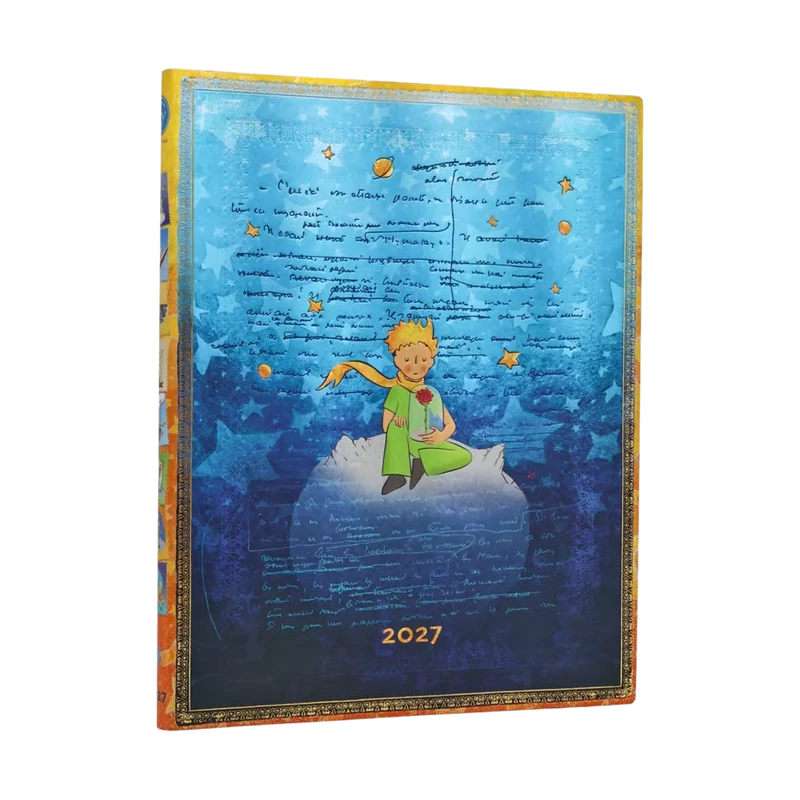 Agenda 2027 PAPERBLANKS Saint-Exupéry, Le Petit Prince - 1 semaine sur 2 pages - Ultra - Softcover - Vertical - 176p