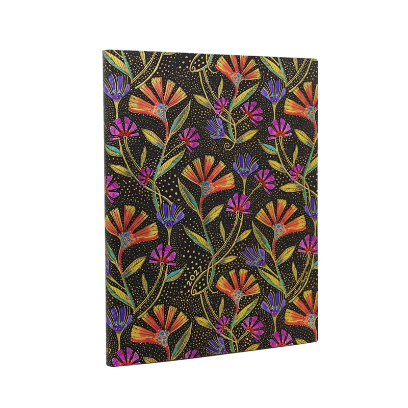 Agenda 2027 PAPERBLANKS Fleurs Sauvages - 1 semaine sur 2 pages - Ultra - Softcover - Vertical - 176p