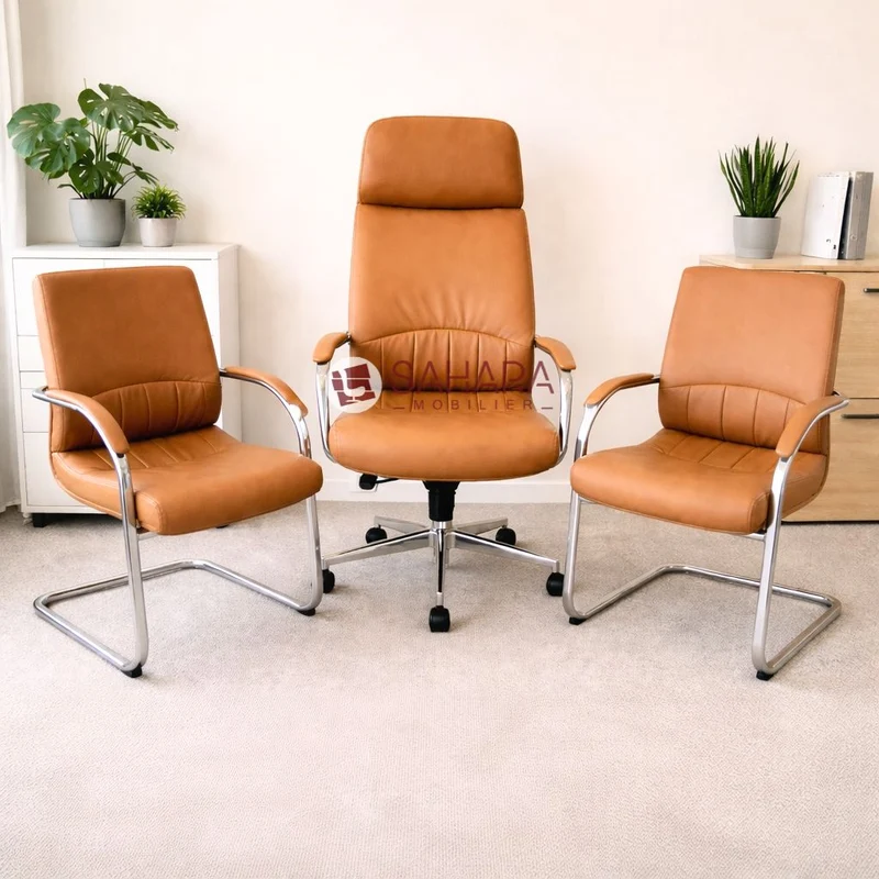 Pack fauteuils de bureau Al Qasr Réf C0665