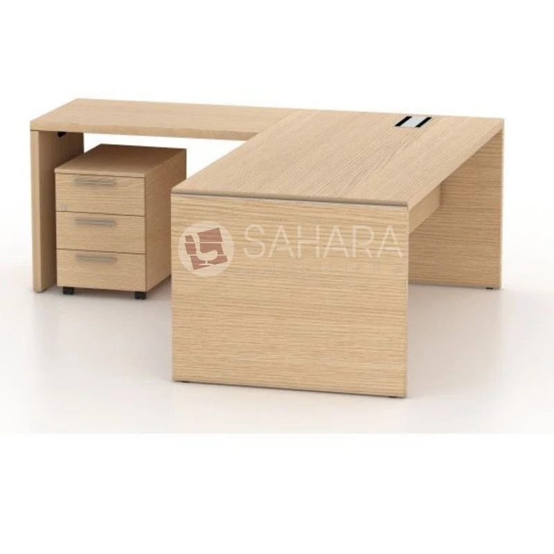 Bureau de directeur en bois MDF Réf C0726