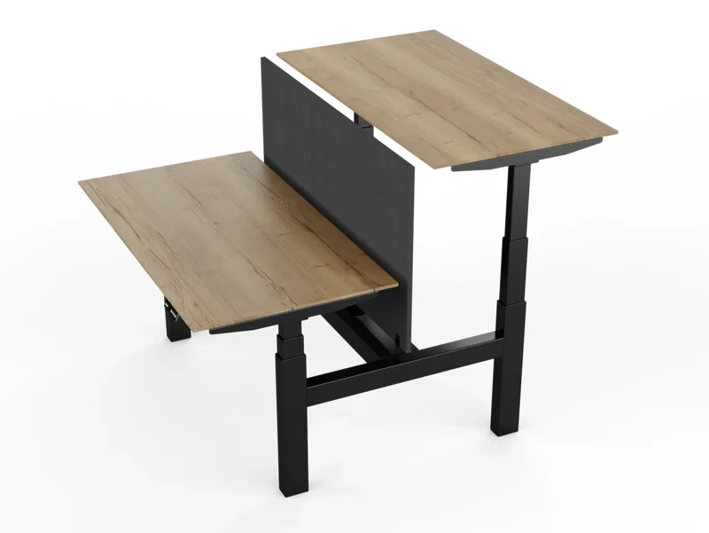 Bureau assis debout collaboratif DuoDesk