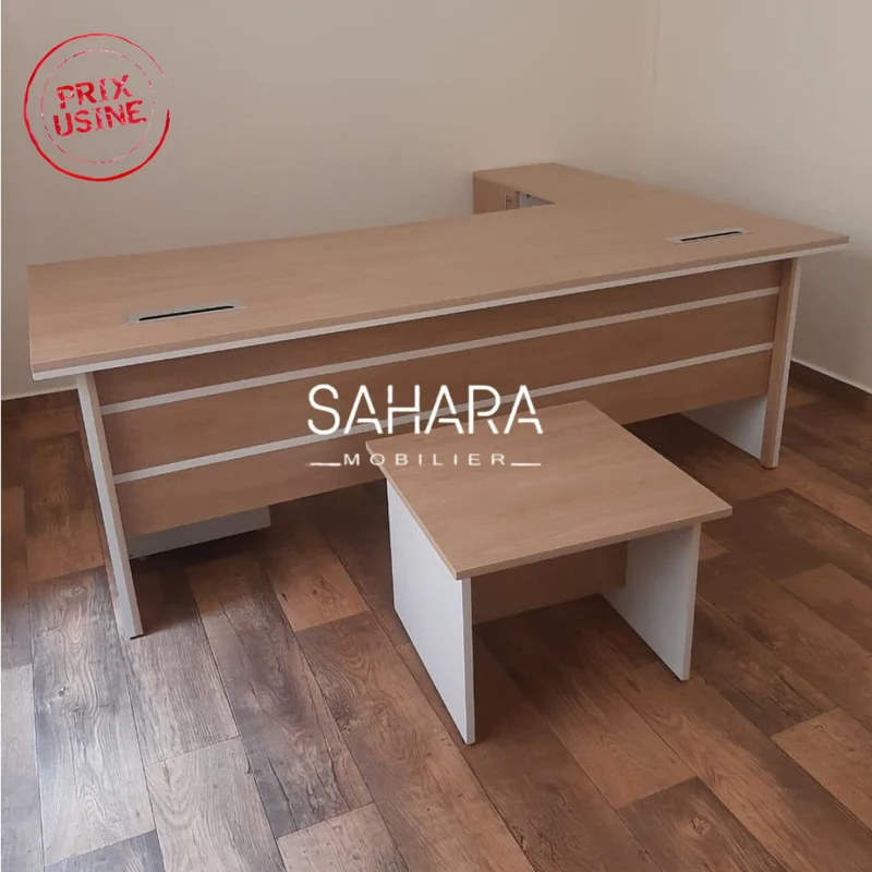 Bureau De Direction CASABLANCA Avec Retour Réf B3533