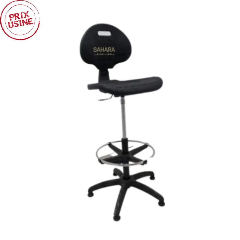 Fauteuil tabouret opérateur TULIPE Opti en piètement PVC B2475