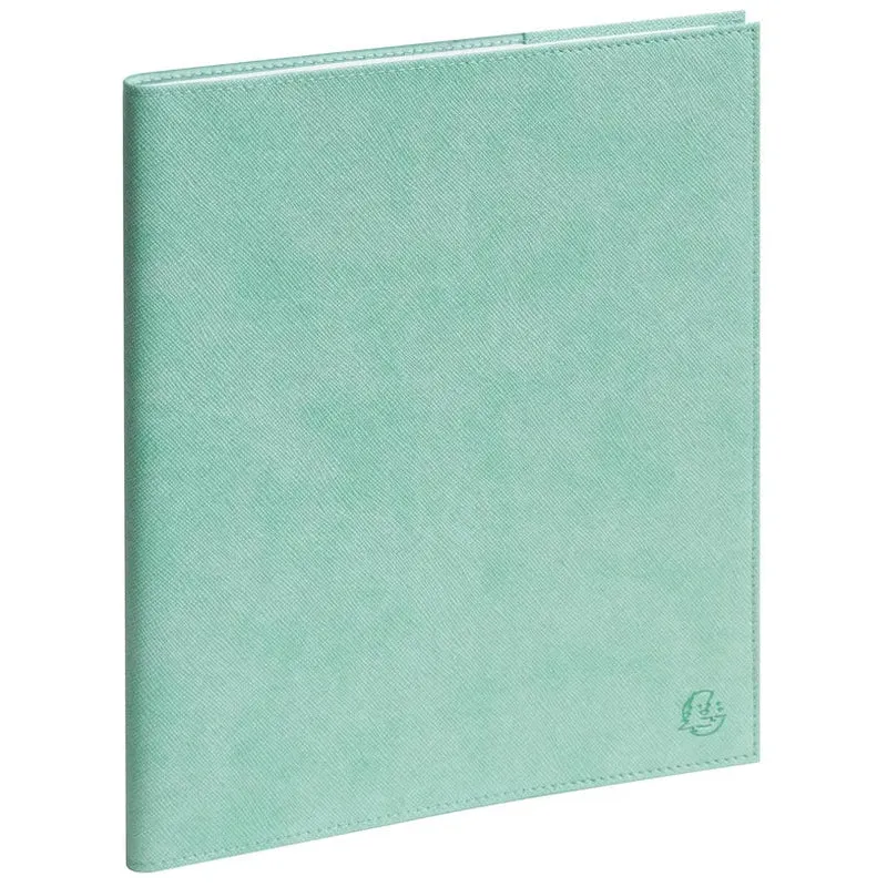 Agenda 2027 EXACOMPTA Horizons 22 - 18,5 x 22,5 cm - 1 semaine sur 2 pages - Orientation verticale - Lily vert d'eau