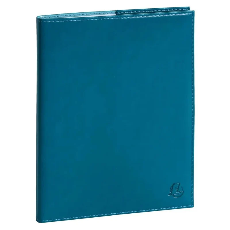 Agenda 2027 EXACOMPTA Semainier Pratic 19 - 14 x 18 cm - 1 semaine sur 2 pages - Orientation horizontale - Volga bleu canard