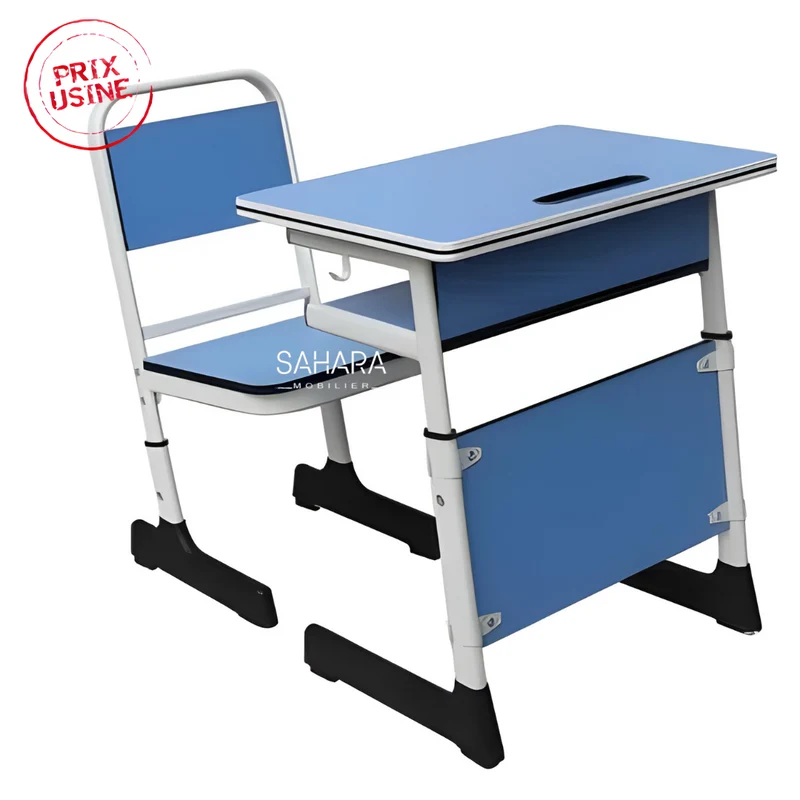 Table individuelle Réglable avec chaise Réf B3776