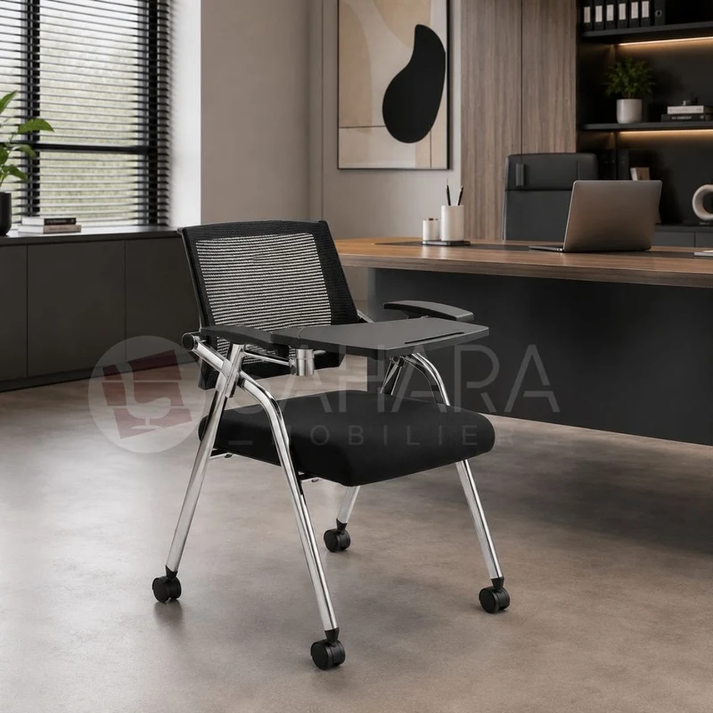 Chaises Pliantes Durables avec écritoire Réf B3274