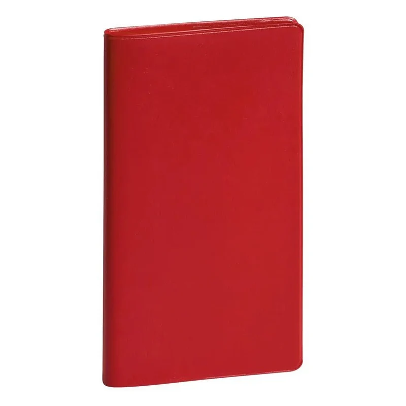 Agenda 2027 EXACOMPTA Espace 17 - 9 x 17,5 cm - 1 semaine + notes - Orientation horizontale - Barbara rouge