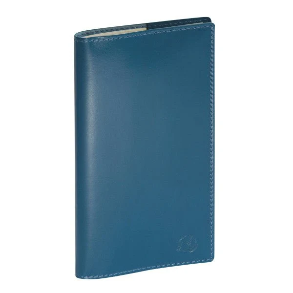 Agenda 2027 EXACOMPTA Espace 17 - 9 x 17,5 cm - 1 semaine + notes - Orientation horizontale - Volga bleu canard