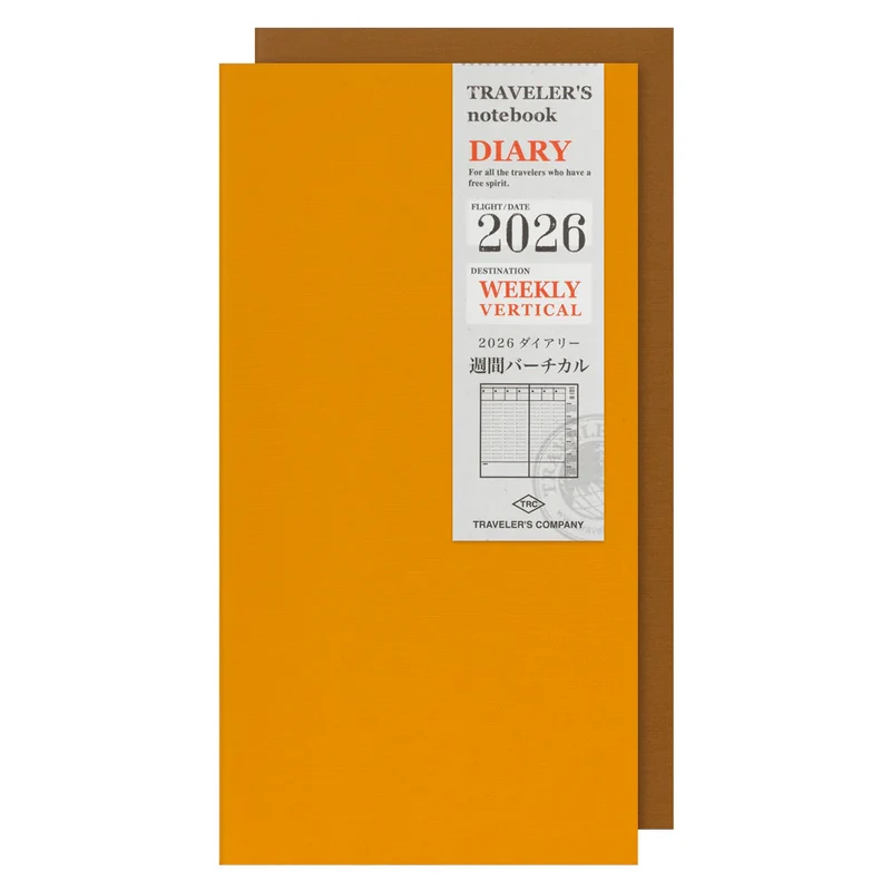 Recharge – Agenda Vertical Hebdomadaire 2026