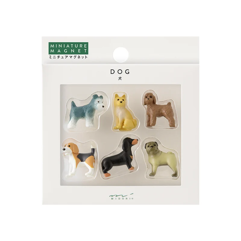 Mini Magnet 3D Chiens