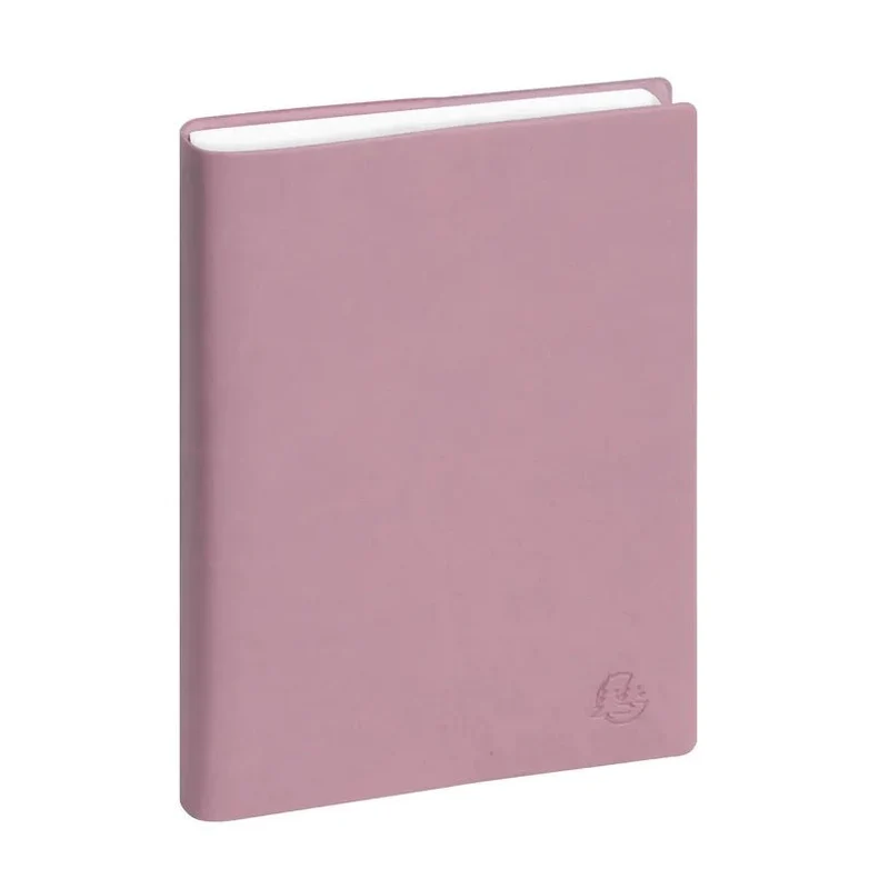Agenda 2027 EXACOMPTA EasyDay 17 - 12 x 17 cm - 1 jour par page - Orientation horizontale - Ondine rose