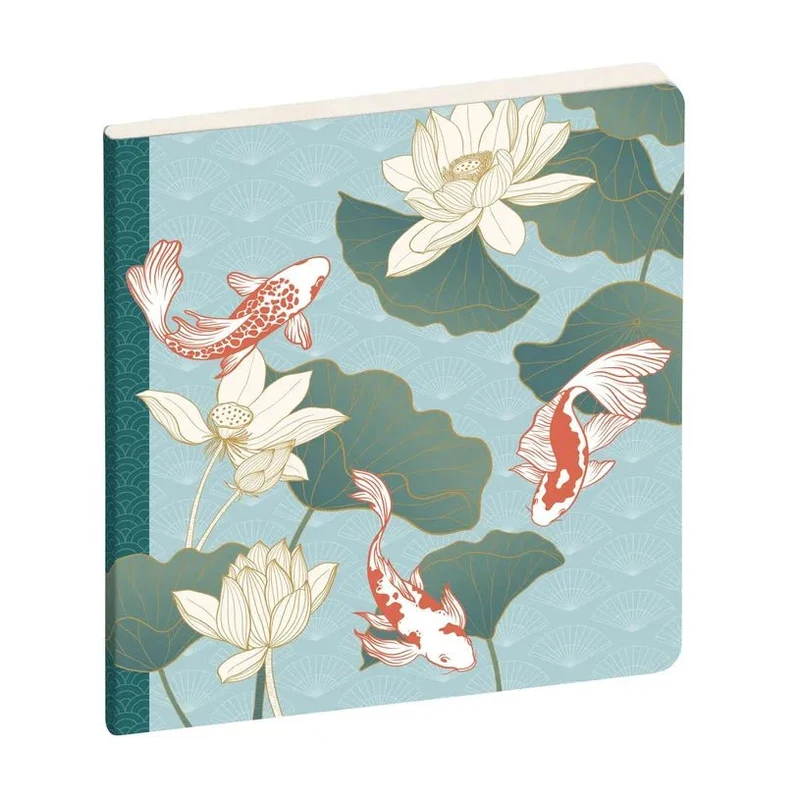 Agenda 2027 EXACOMPTA Eurotime 18 - 15 x 17 cm - 1 semaine sur 2 pages - Orientation verticale - Sapporo carpes