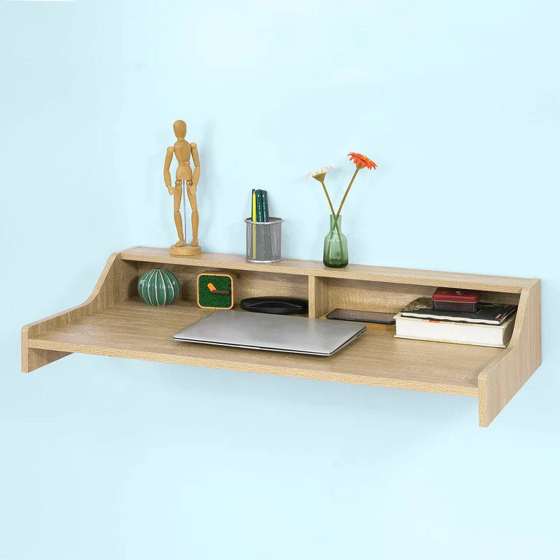 SoBuy FWT47-N Table murale Table de cuisine Bureau informatique