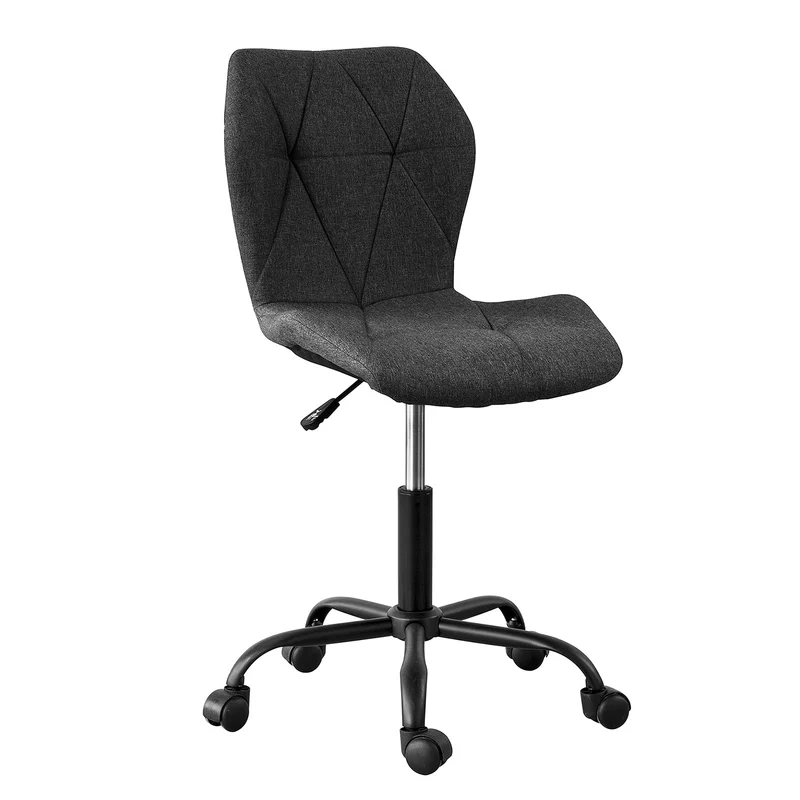 SoBuy FST66-HG Chaise de Bureau Ergonomique Fauteuil Pivotant Réglable