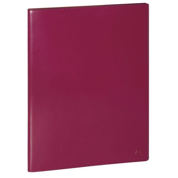 Agenda 2027 EXACOMPTA Eurotime 24 - 16 x 24 cm - 1 semaine sur 2 pages - Orientation verticale - Volga framboise