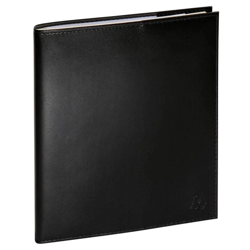 Agenda 2027 EXACOMPTA Eurotime 18 - 15 x 17 cm - 1 semaine sur 2 pages - Orientation verticale - Volga noir