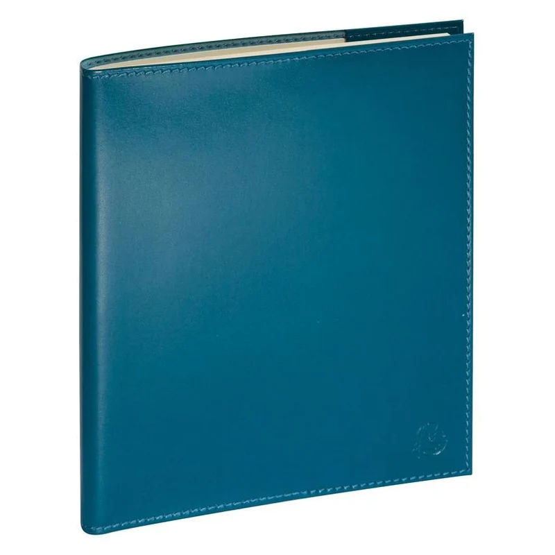 Agenda 2027 EXACOMPTA Eurotime 18 - 15 x 17 cm - 1 semaine sur 2 pages - Orientation verticale - Volga bleu canard