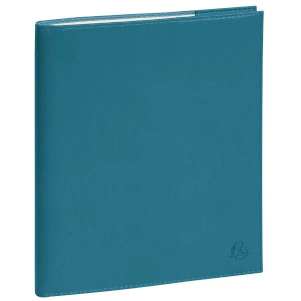 Agenda 2027 EXACOMPTA Horizons 22 - 18,5 x 22,5 cm - 1 semaine sur 2 pages - Orientation verticale - Winner bleu canard
