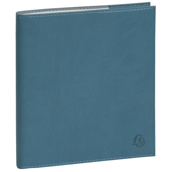 Agenda 2027 EXACOMPTA Eurotime 18 - 15 x 17 cm - 1 semaine sur 2 pages - Orientation verticale - Winner bleu canard