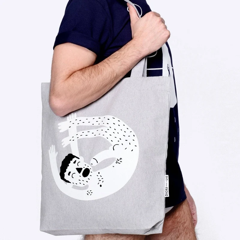 Sac en coton – Ouroboros - Dicks Don't Lie