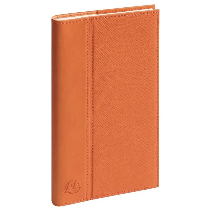 Agenda 2027 EXACOMPTA Espace 17S - 9 x 17,5 cm - 1 semaine + notes - Orientation horizontale - Duo Kaa orange