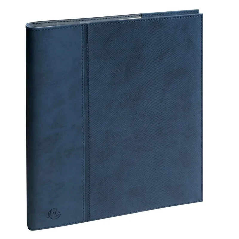 Agenda 2027 EXACOMPTA Eurotime 22S - 18,5 x 22,5 cm - 1 semaine sur 2 pages - Orientation verticale - Duo Kaa bleu