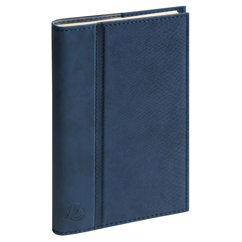 Agenda 2027 EXACOMPTA Eurotime 16S - 9 x 16 cm - 1 semaine sur 2 pages - Orientation horizontale - Duo Kaa bleu