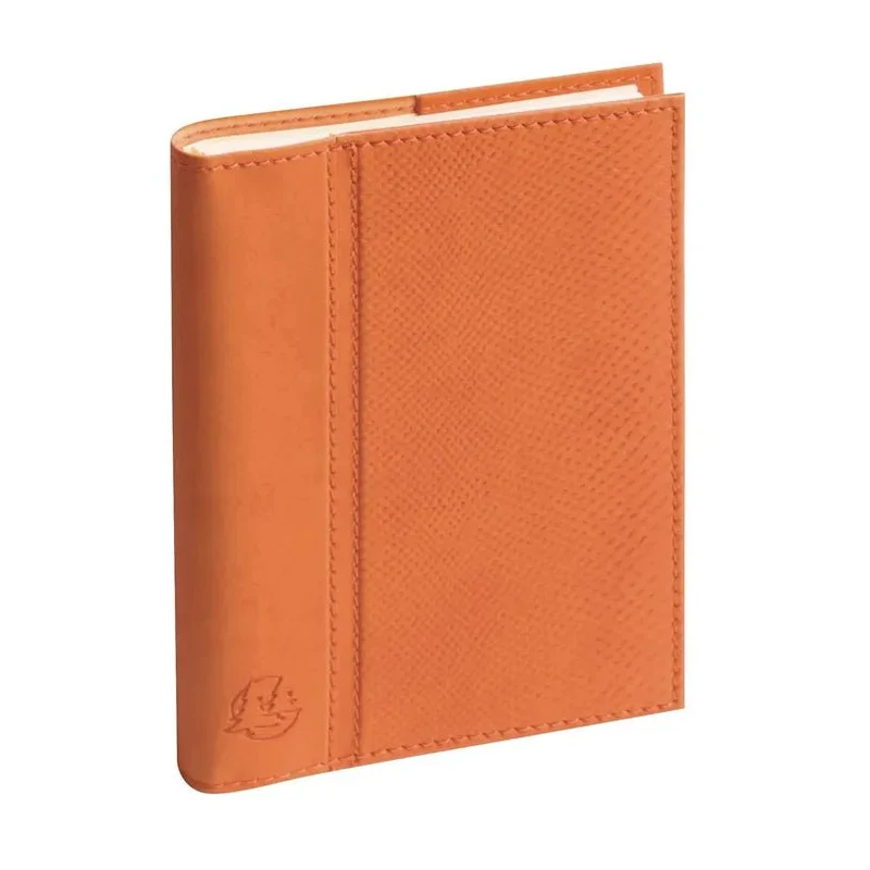 Agenda 2027 EXACOMPTA Eurotime 13S - 9 x 13 cm - 1 semaine sur 2 pages - Orientation verticale - Duo Kaa orange