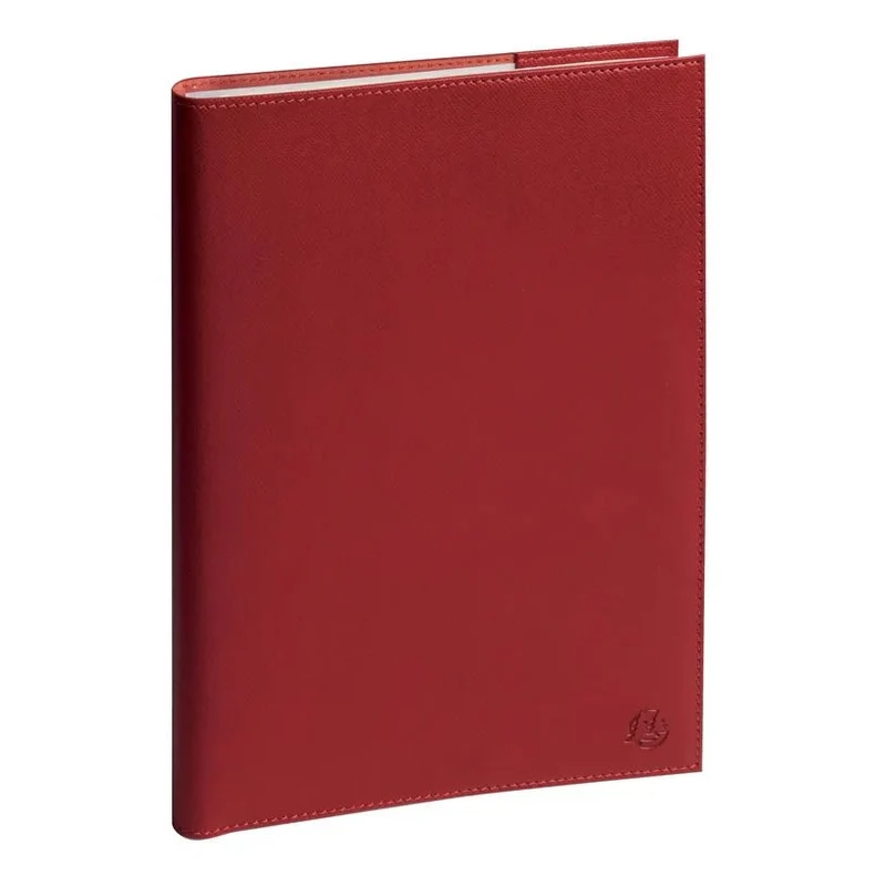 Agenda 2027 EXACOMPTA Eurotime 24S - 16 x 24 cm - 1 semaine sur 2 pages - Orientation verticale - Rialto rouge