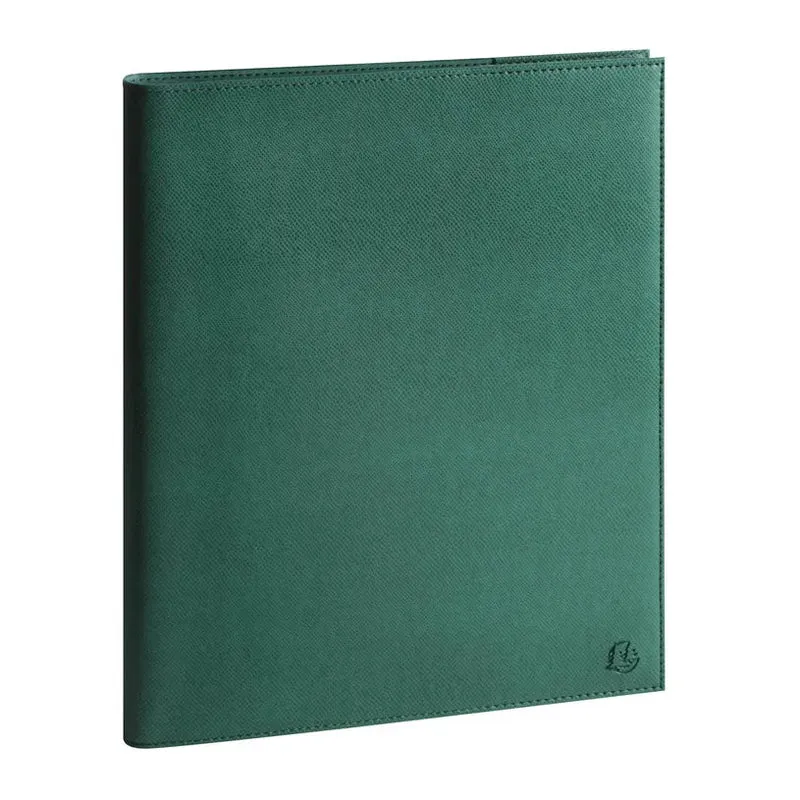 Agenda 2027 EXACOMPTA Eurotime 27S - 21 x 27 cm - 1 semaine sur 2 pages - Orientation verticale - Rialto vert