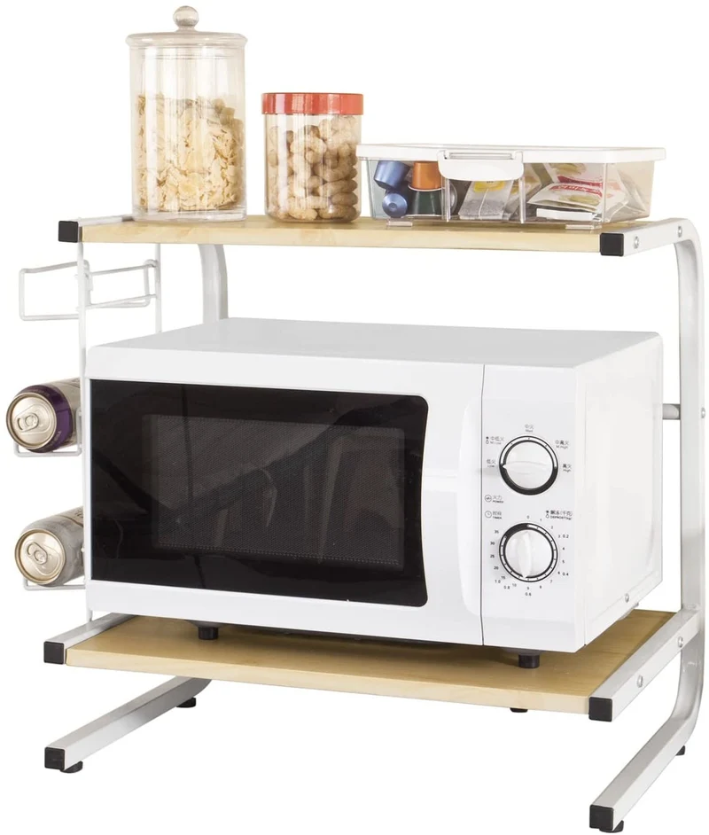 SoBuy FRG092-N Étagères micro ondes de cuisine Mini-étagère Four Micro-ondes
