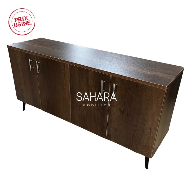 Bahut à 4 portes en bois Réf B3400