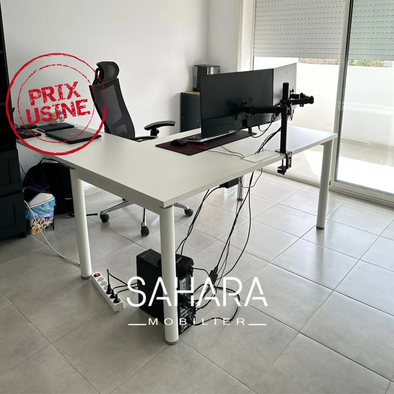 Bureau avec Retour CUBE Réf B2669
