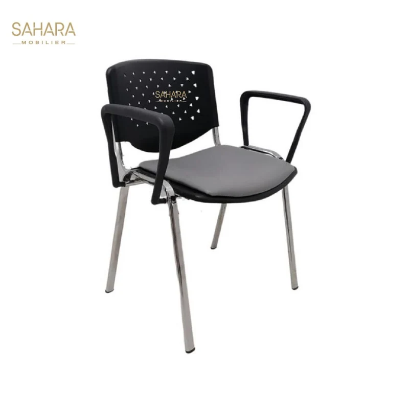 Chaise iso Métallique chômé Réf B2640