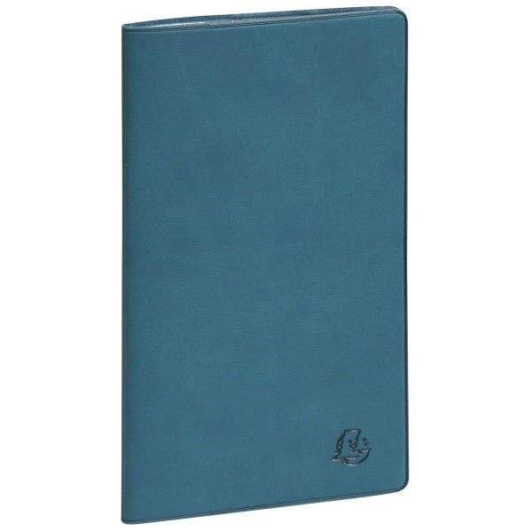 Agenda 2027 EXACOMPTA Exaplan 17 accordéon - 8 x 17,5 cm - Mensuel - Orientation verticale - Winner bleu canard