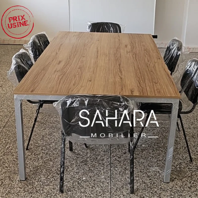 Table de réunion semi métallique 240 cm Réf. B1145