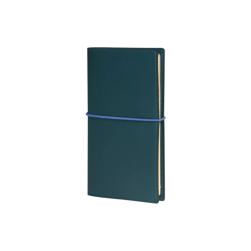 Agenda MIGNON AS16 - 8,8 x 16,5 cm - 1 semaine sur 2 pages - Orientation horizontale - Bon Voyage vert impérial