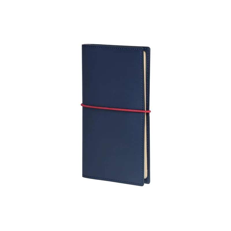 Agenda MIGNON AS16 - 8,8 x 16,5 cm - 1 semaine sur 2 pages - Orientation horizontale - Bon Voyage bleu marine