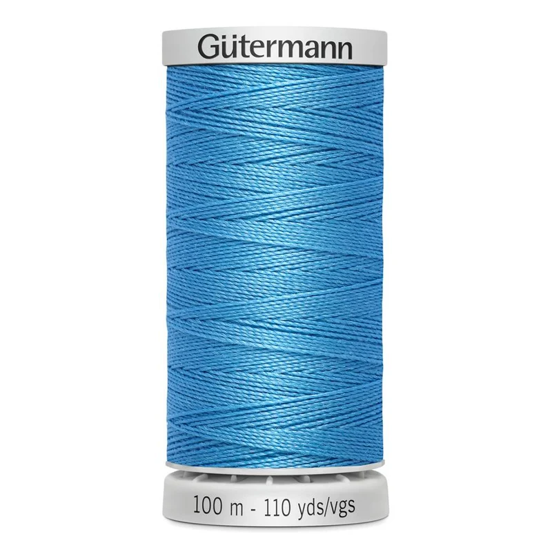 Gütermann | Fil Super Résistant | 100 m | #197 | Pool Blue