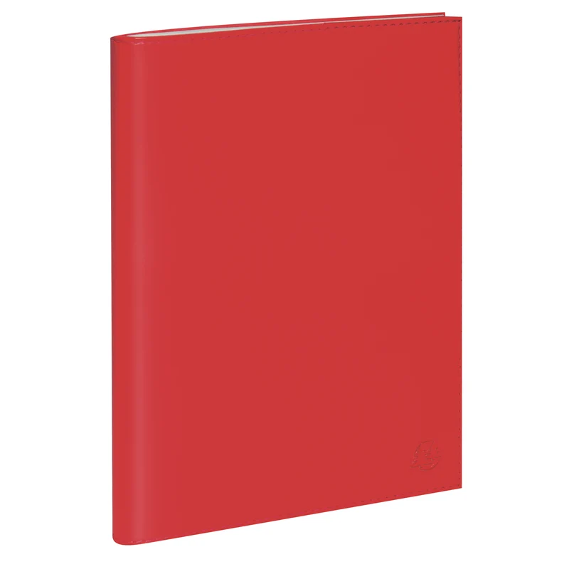 Agenda 2026-2027 EXACOMPTA SAD 20S - 15 x 21 cm - 1 semaine sur 2 pages - Orientation verticale - Vérone rouge coquelicot
